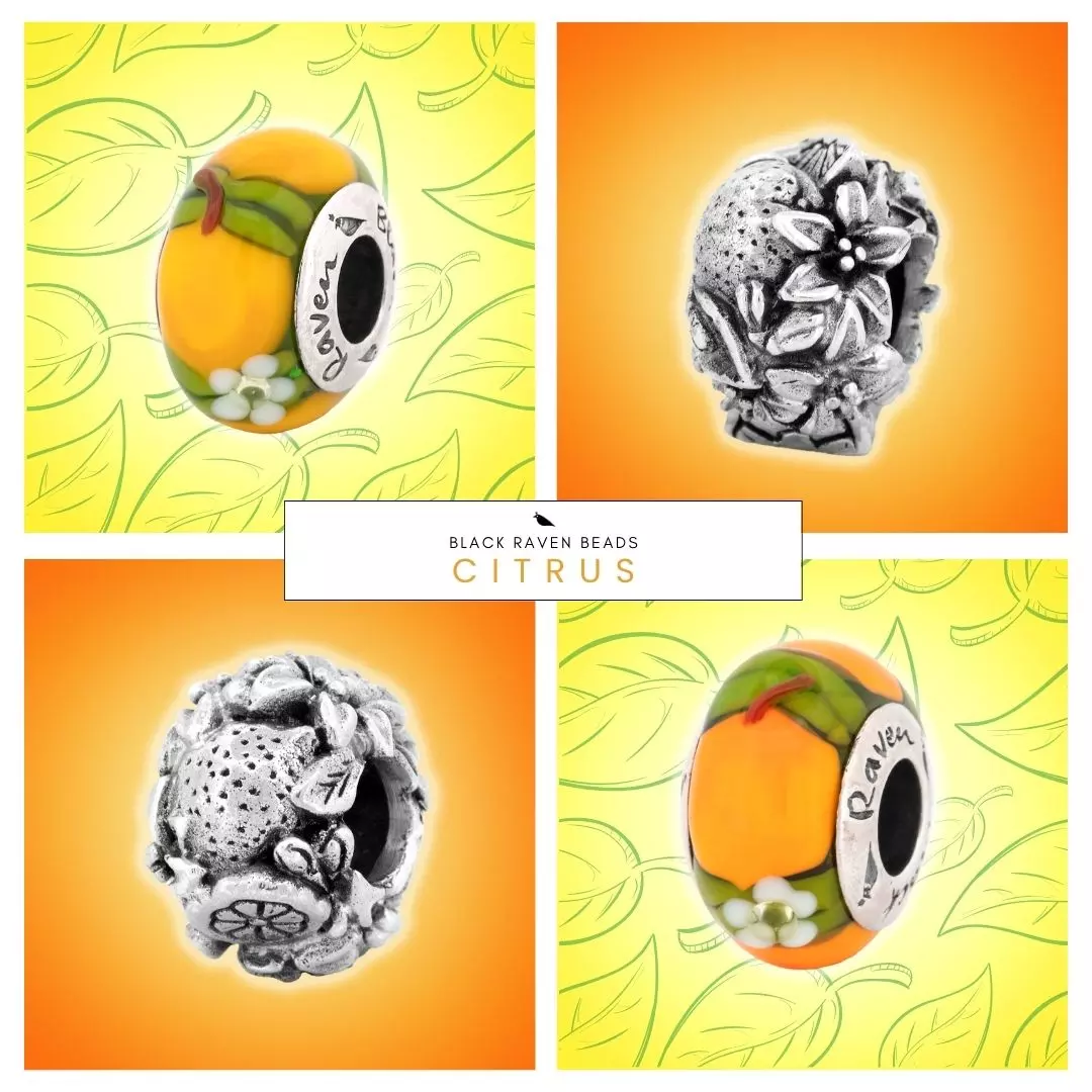Black Raven Beads Citrus collection