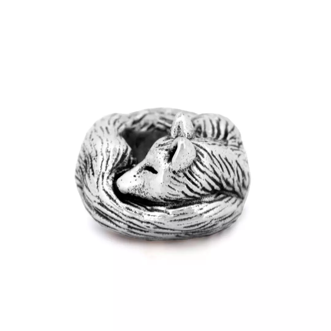 Vixen Lazy Fox Charm Bead