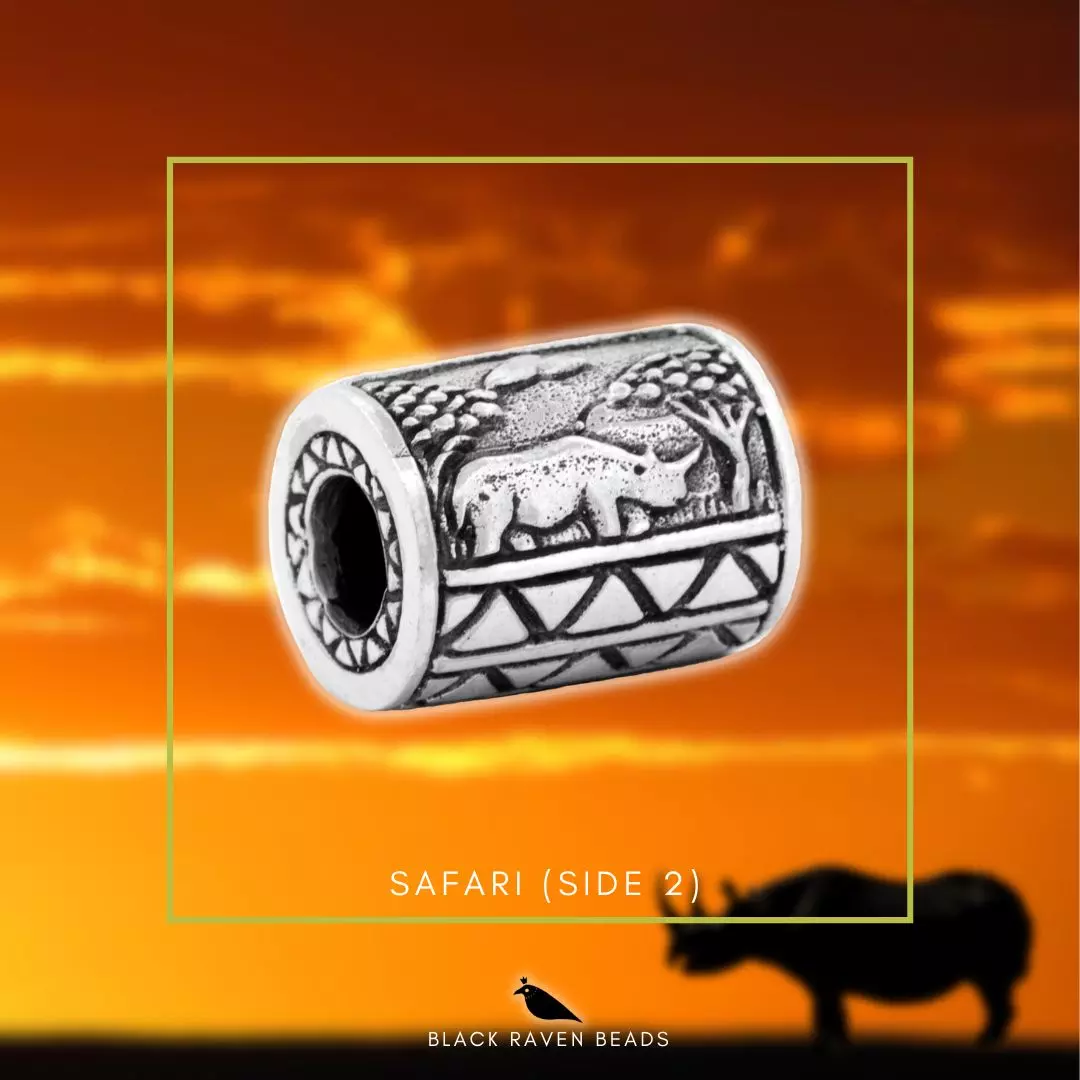 Safari (rear - showing a Black Rhinoceros)