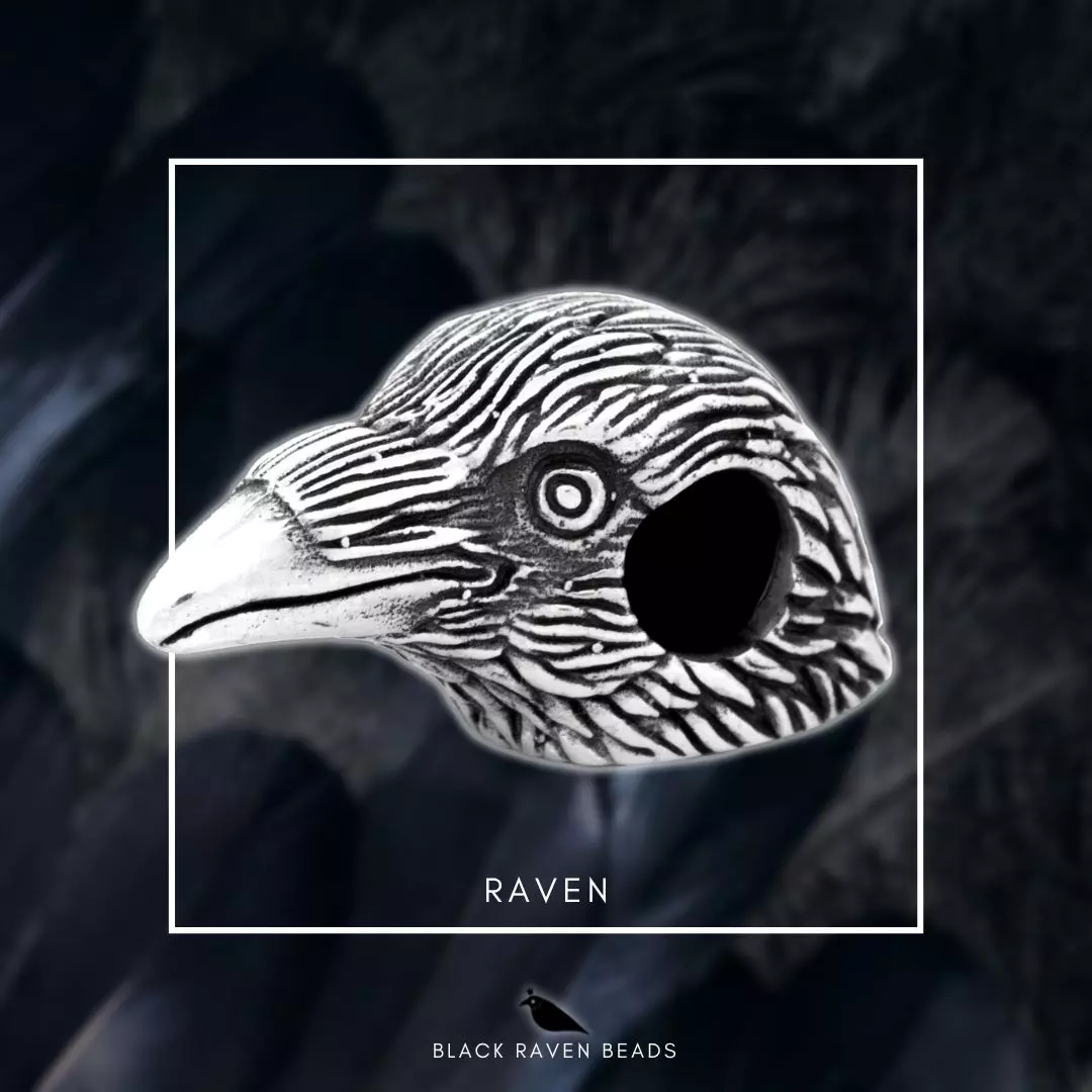 Raven bead