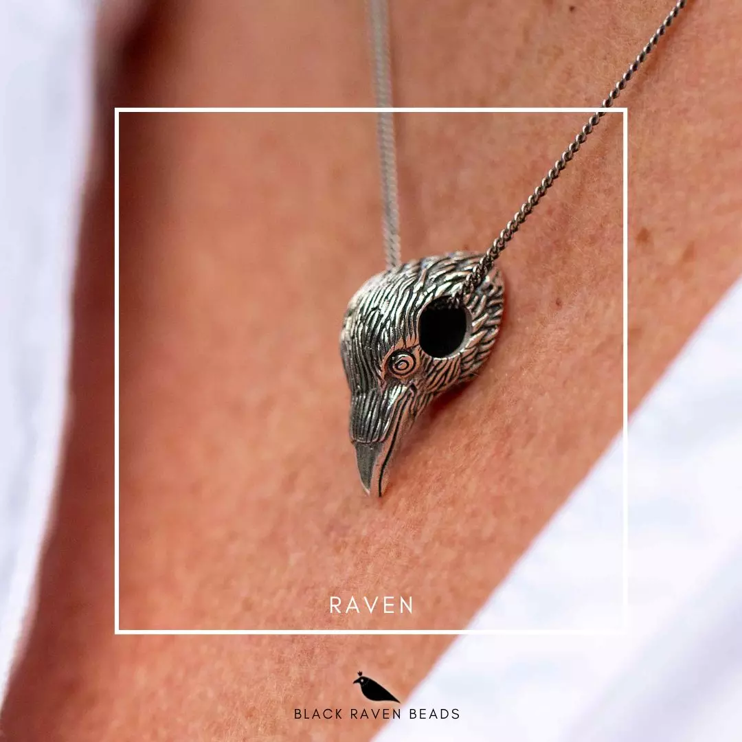 Raven wears well as a pendant