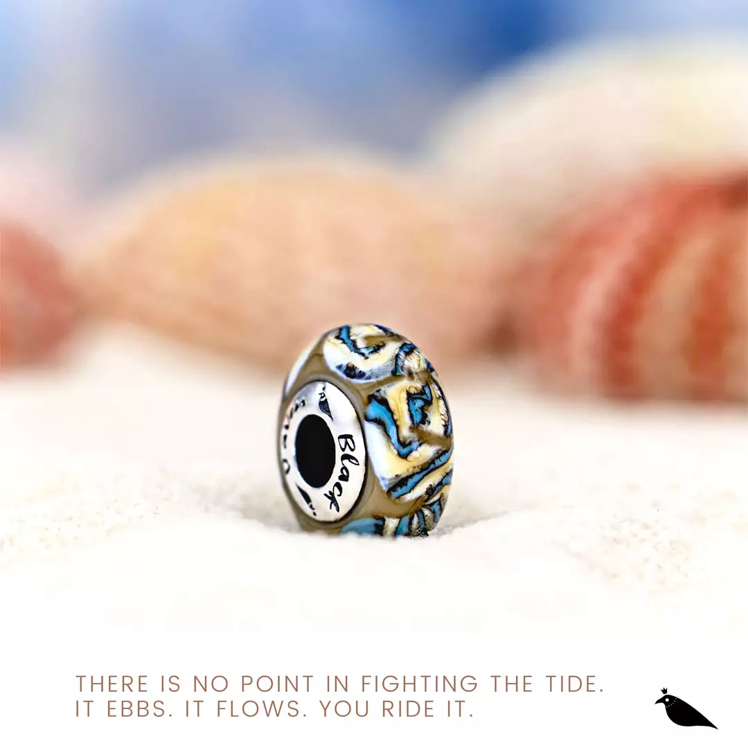 Sea Tides Charm Bead