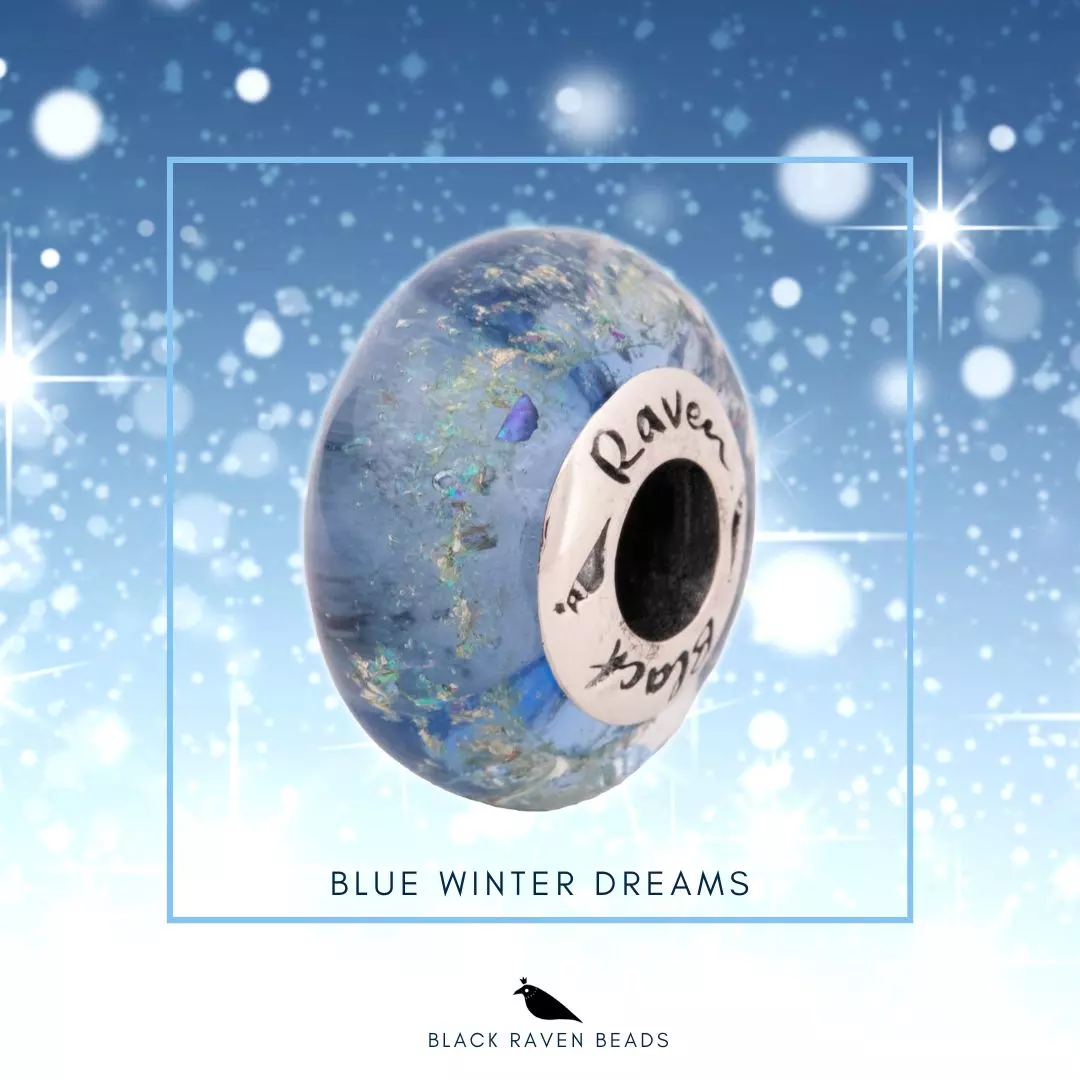 Blue Winter Dreams LE Charm Bead