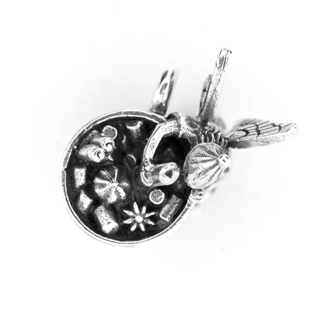 Hot Chocolate Fairy Charm Bead