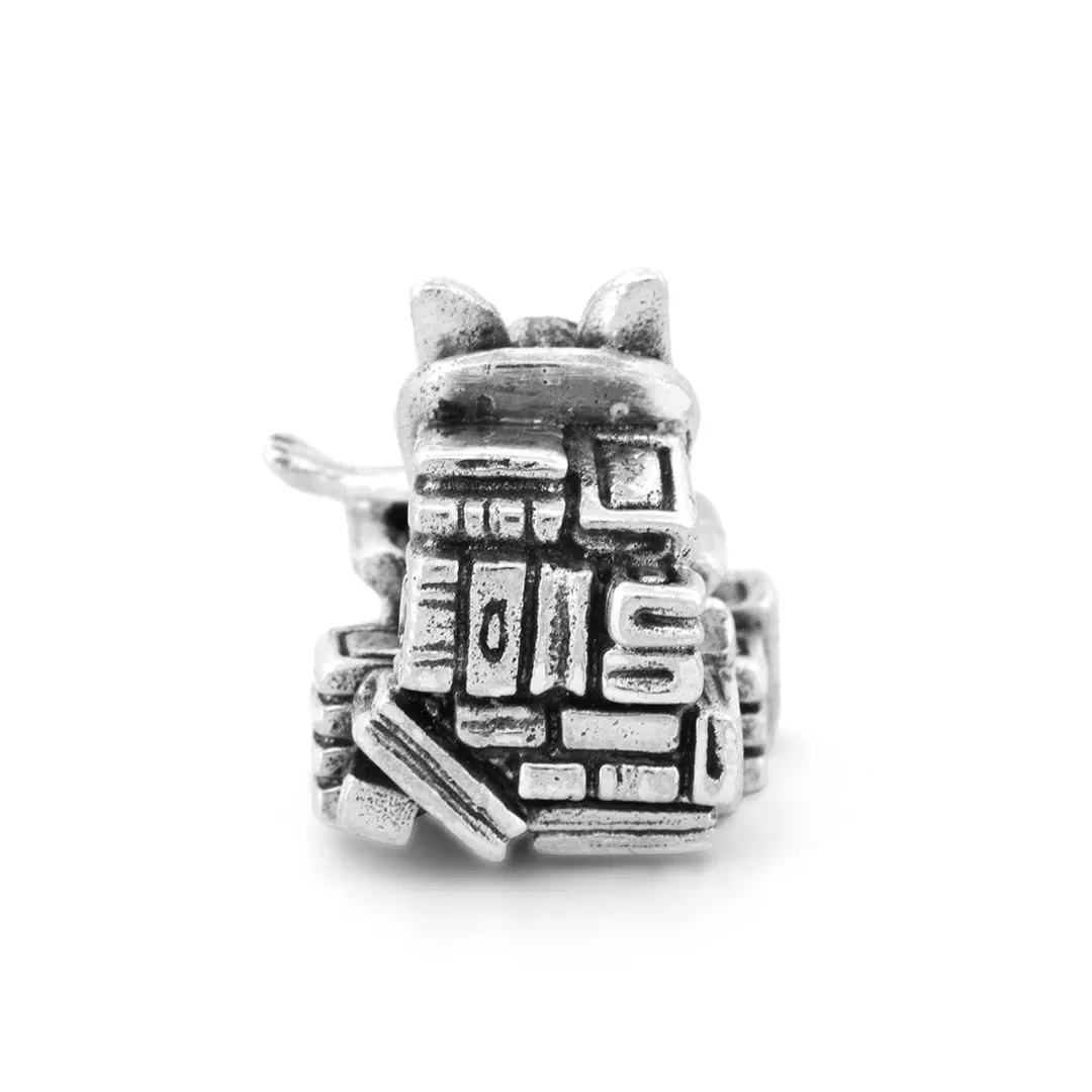 Book Reading Fairy Charm Bead