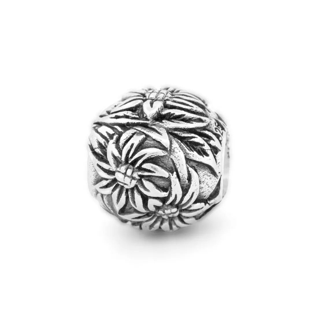 Van Gogh Sunflowers Charm Bead
