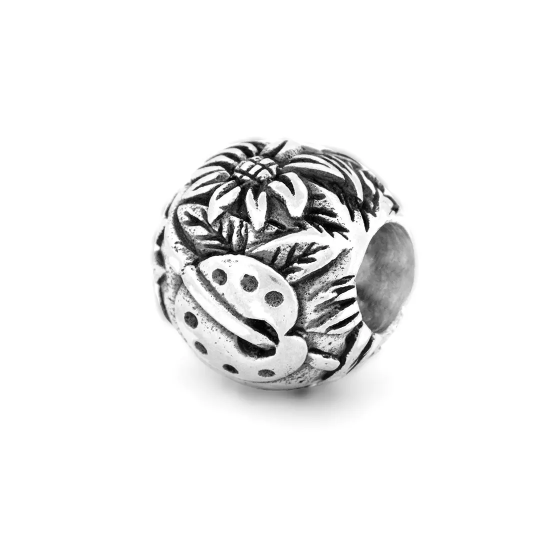 Van Gogh Sunflowers Charm Bead