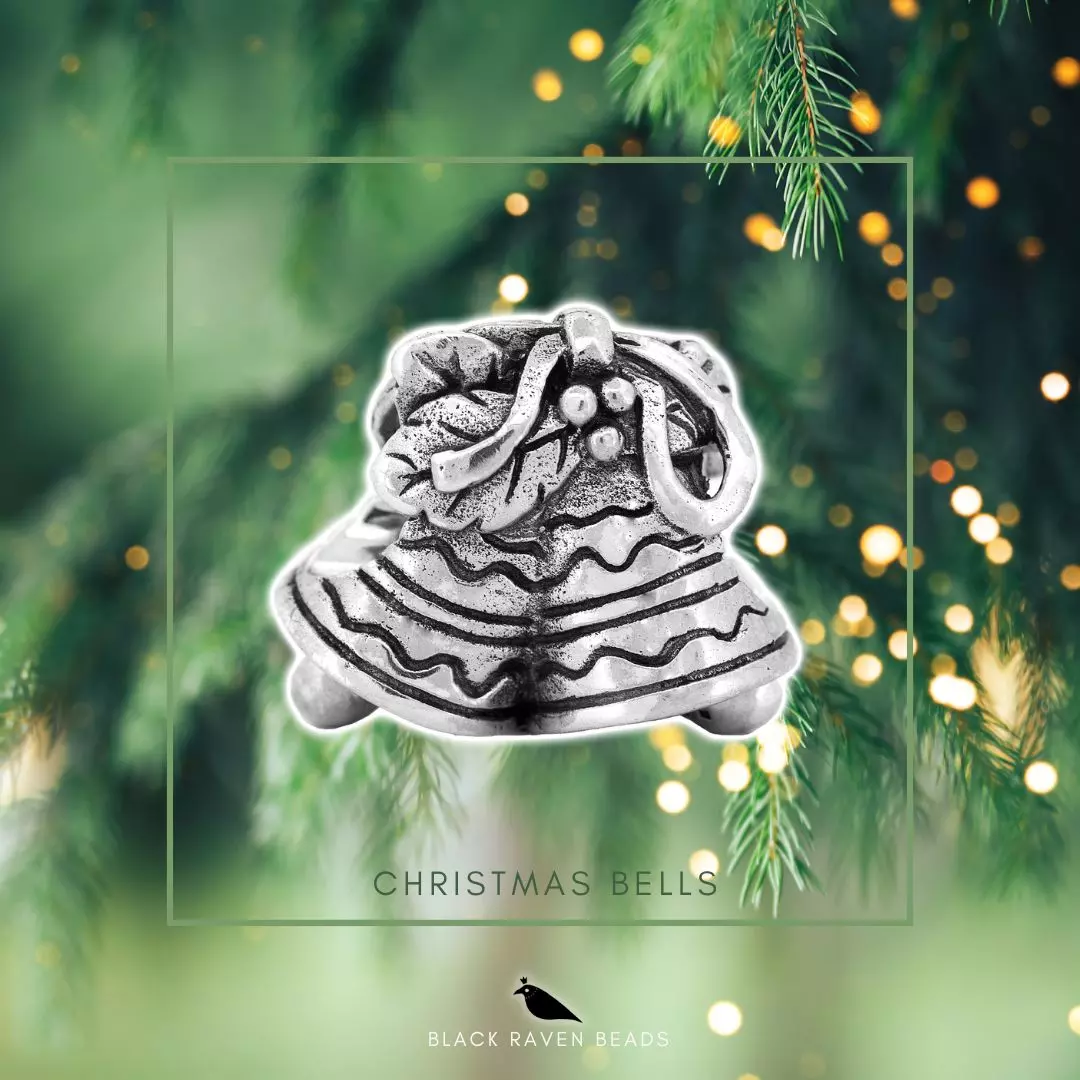 Christmas Bells Charm Bead