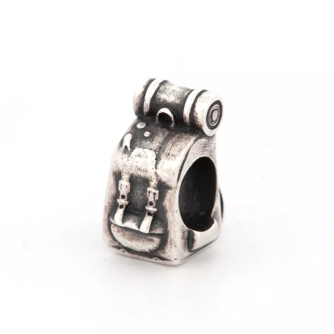 Small Journey Backpack Charm Bead