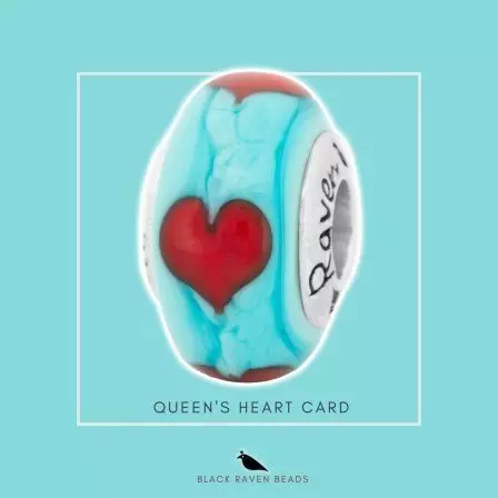 Queen's Heart Card