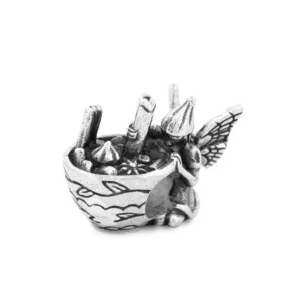 Hot Chocholate Fairy Charm Bead