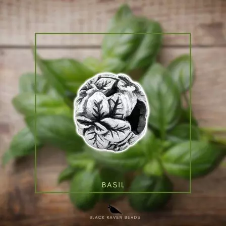 Basil charm bead