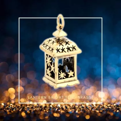 Lantern Bright Brass