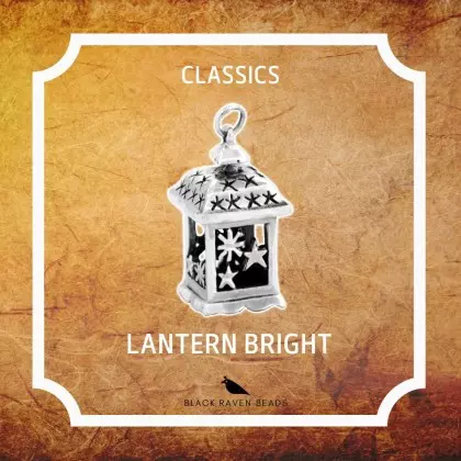 Lantern Bright Charm Bead