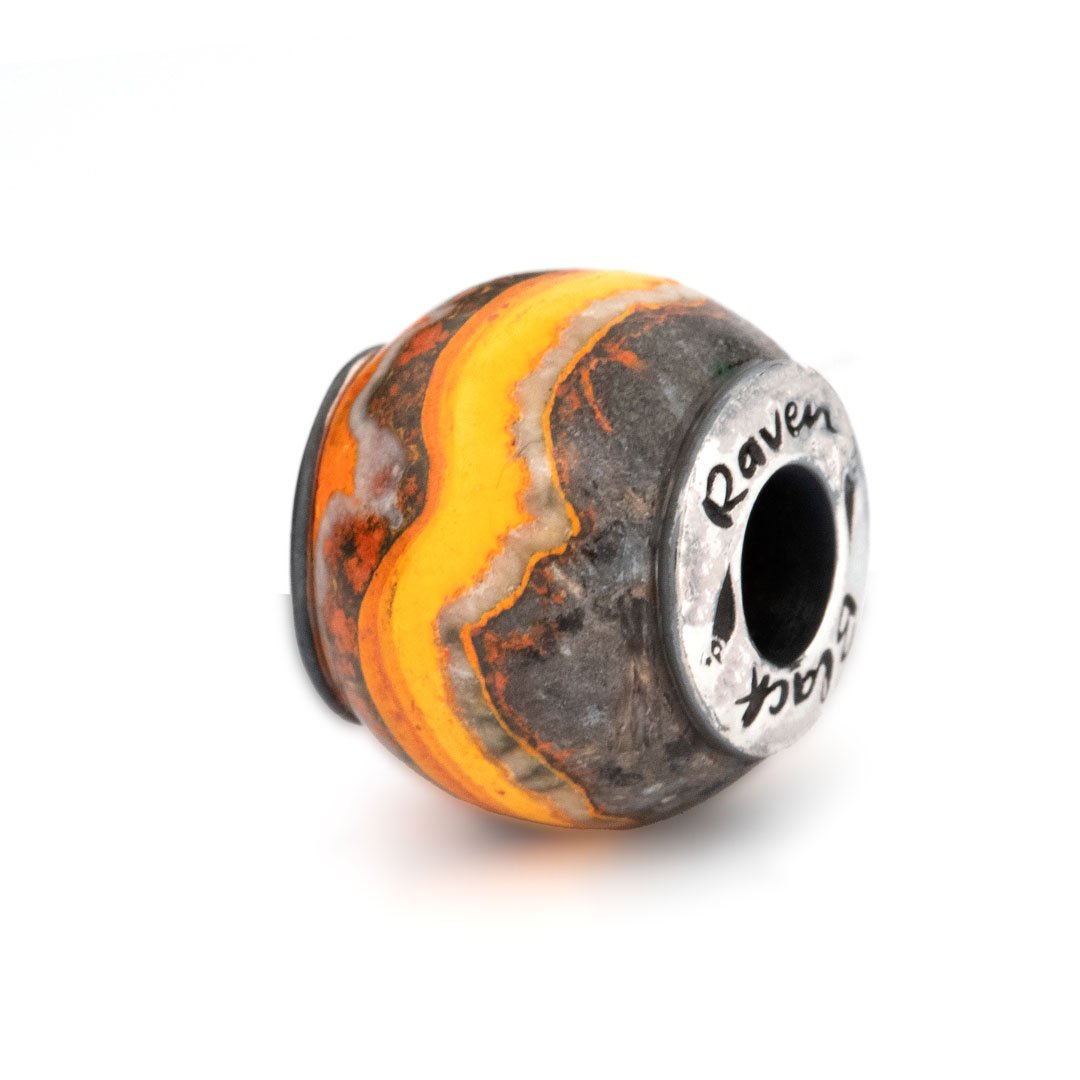 Bumblebee Jasper LE Charm Bead