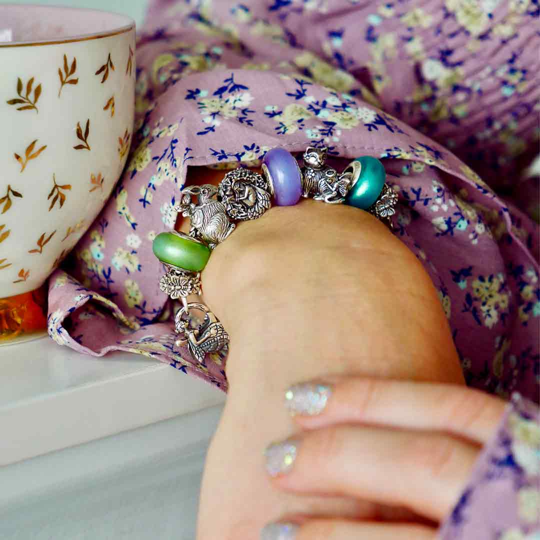 Folk Travel Charm Bead