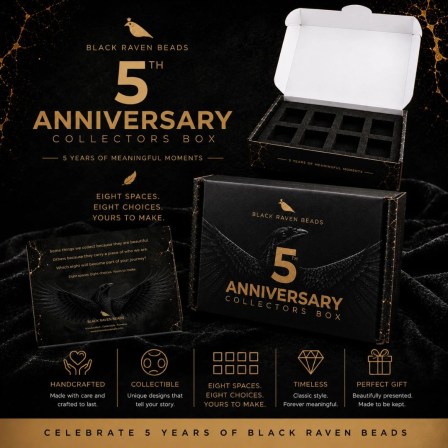 5th Anniversary Promotion - Black Raven Beads Collectors Set