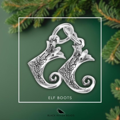 Elf Boots charm bead