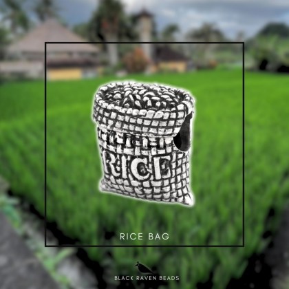 Rise Sack charm bead Charm Bead