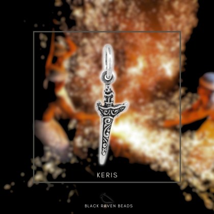 Kris sword charm Charm Bead