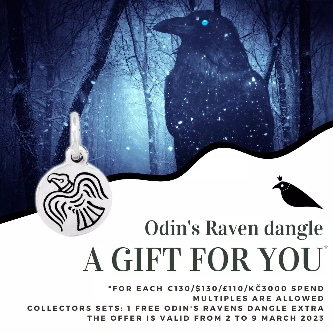 Odin's Ravens dangle promotion - gift with purchase